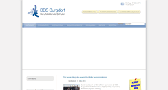 Desktop Screenshot of bbs-burgdorf.de