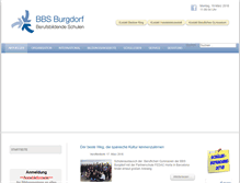 Tablet Screenshot of bbs-burgdorf.de